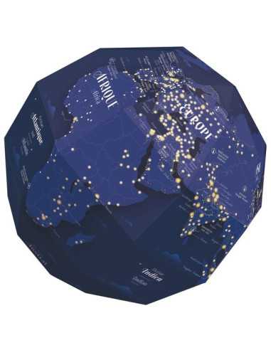 Globe à construire La Terre la nuit -... Globe à construire La Terre la nuit -...