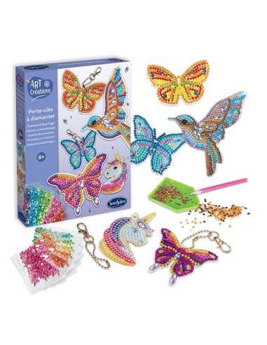 Porte-clés à diamanter - Sentosphère Porte-clés à diamanter - Sentosphère