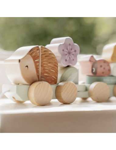 Train à blocs hérisson Fairy Garden -... Train à blocs hérisson Fairy Garden -...
