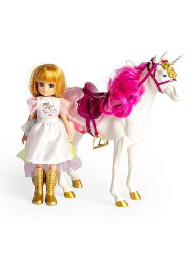 Licorne et poupée Lottie Licorne et poupée Lottie