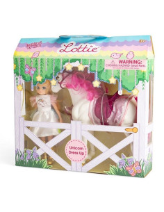 Licorne et poupée Lottie 2