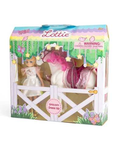 Licorne et poupée Lottie Licorne et poupée Lottie