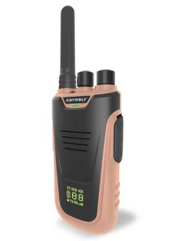 Talkie walkie avec batterie beige et... Talkie walkie avec batterie beige et...