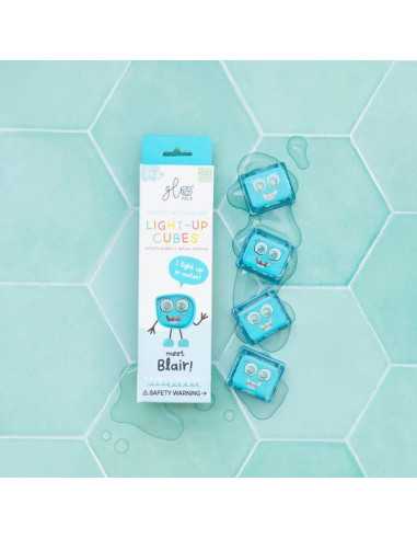 Cubes lumineux bleus Blair - Glo Pals Cubes lumineux bleus Blair - Glo Pals