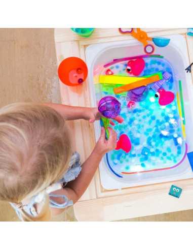 Cubes lumineux bleus Blair - Glo Pals Cubes lumineux bleus Blair - Glo Pals