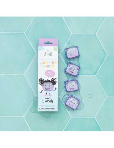 Cubes lumineux violets Lila - Glo Pals Cubes lumineux violets Lila - Glo Pals