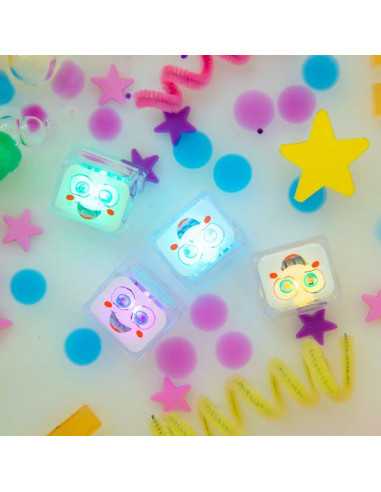 Cubes lumineux violets Lila - Glo Pals Cubes lumineux violets Lila - Glo Pals