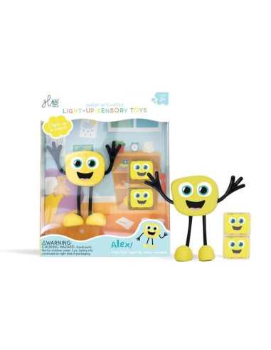 Coffret Personnage jaune Alex - Glo Pals Coffret Personnage jaune Alex - Glo Pals
