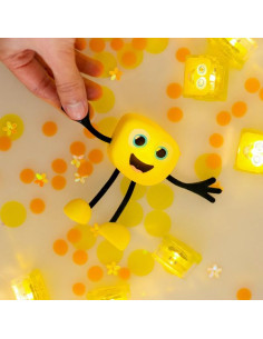 Coffret Personnage jaune...
