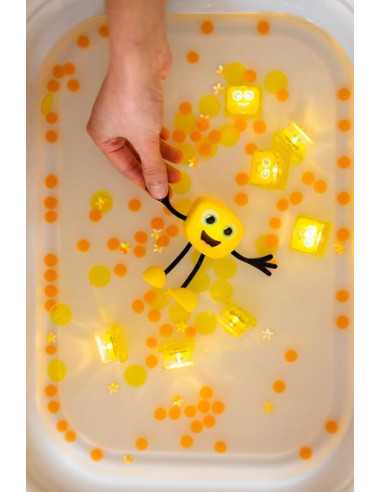 Coffret Personnage jaune Alex - Glo Pals Coffret Personnage jaune Alex - Glo Pals