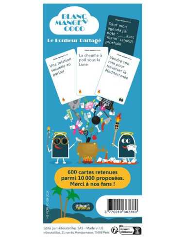 Jeu Blanc Manger Coco le bonheur partagé Jeu Blanc Manger Coco le bonheur partagé