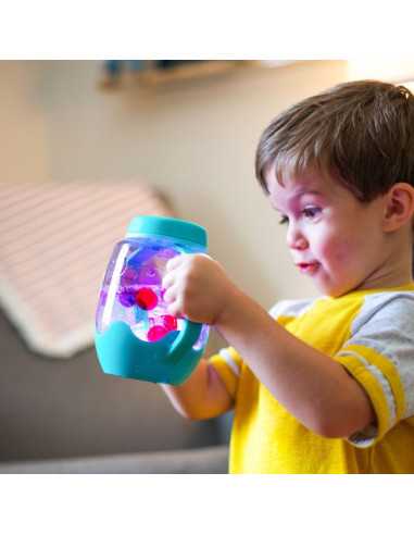 Bocal de jeu sensoriel bleu - Glo Pals Bocal de jeu sensoriel bleu - Glo Pals