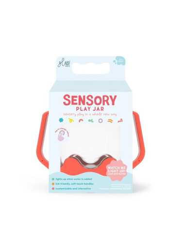Bocal de jeu sensoriel corail - Glo Pals Bocal de jeu sensoriel corail - Glo Pals