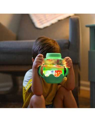 Bocal de jeu sensoriel vert - Glo Pals Bocal de jeu sensoriel vert - Glo Pals