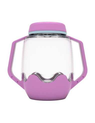 Bocal de jeu sensoriel violet - Glo Pals