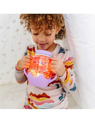 Bocal de jeu sensoriel violet - Glo Pals Bocal de jeu sensoriel violet - Glo Pals