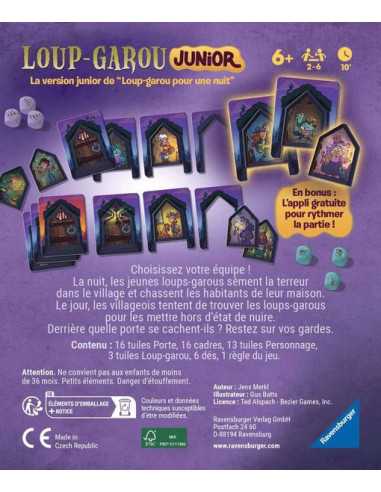 Jeu Loup garou junior - Ravensburger Jeu Loup garou junior - Ravensburger
