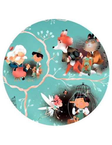 Story puzzle Pinocchio 54 pièces - Djeco Story puzzle Pinocchio 54 pièces - Djeco