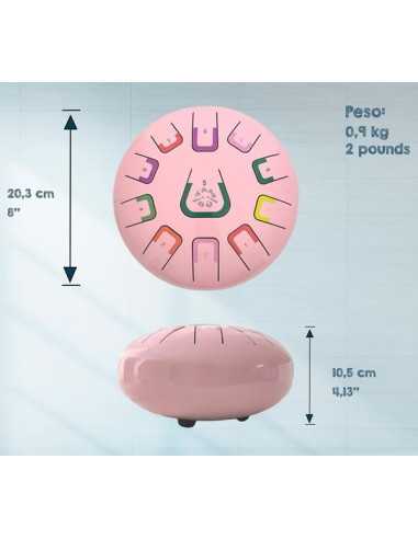 Handpan 11 notes rose Tambu Handpan 11 notes rose Tambu