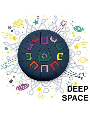 Handpan 11 notes bleu gris Tambu Handpan 11 notes bleu gris Tambu