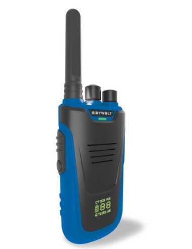 Talkie walkie avec batterie bleu et... Talkie walkie avec batterie bleu et...