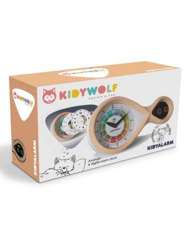 Réveil Kidyalarm bronze - Kidywolf Réveil Kidyalarm bronze - Kidywolf