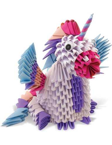 Origami 3D Licorne - Créagami Origami 3D Licorne - Créagami
