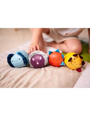 Set de 4 balles doudous Les Amis... Set de 4 balles doudous Les Amis...