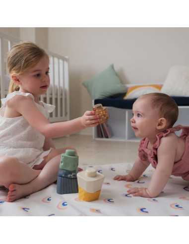 Tour sensorielle à empiler - BabyToLove Tour sensorielle à empiler - BabyToLove