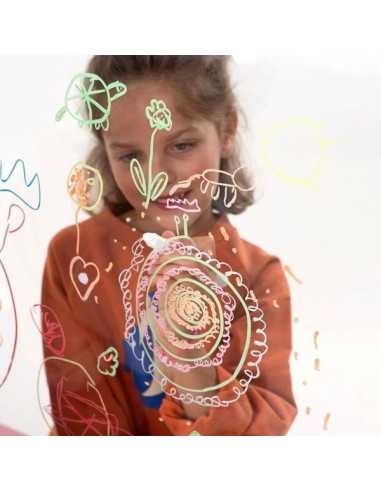 Crayons de cire lavables Néon - Super... Crayons de cire lavables Néon - Super...