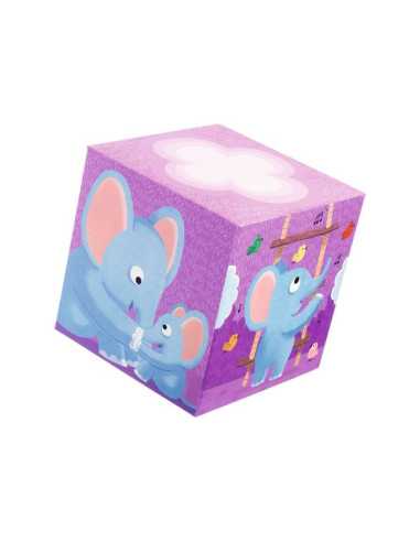 Cubes à empiler arc en ciel - Djeco Cubes à empiler arc en ciel - Djeco