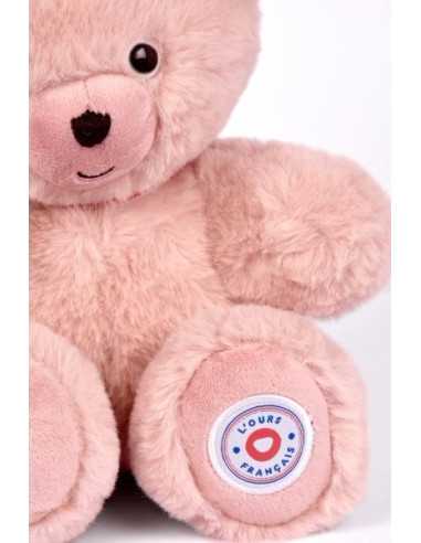 Peluche petit ours rose poudré L'ours... Peluche petit ours rose poudré L'ours...