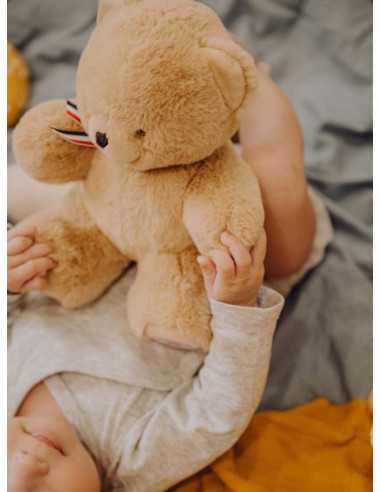 Peluche petit ours beige L'ours... Peluche petit ours beige L'ours...