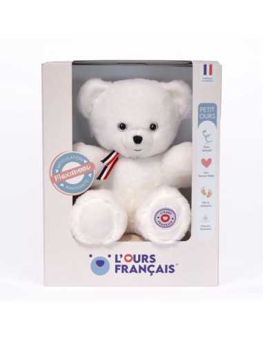 Peluche petit ours blanc L'ours... Peluche petit ours blanc L'ours...