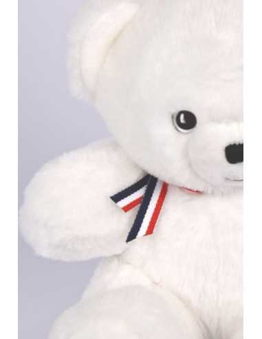 Peluche petit ours blanc L'ours... Peluche petit ours blanc L'ours...