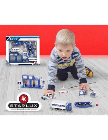 Coffret de véhicules de Police en... Coffret de véhicules de Police en...