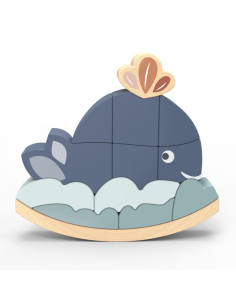 Empilable culbuto baleine -...