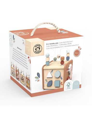 Cube d'activités 5 en 1 - Speedy Monkey Cube d'activités 5 en 1 - Speedy Monkey