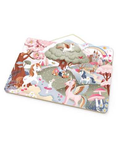 Puzzle magnétique licornes 48 pièces... Puzzle magnétique licornes 48 pièces...