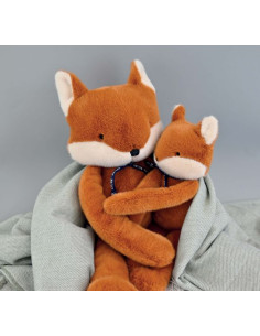 Peluche Renard Méloé 37 cm...