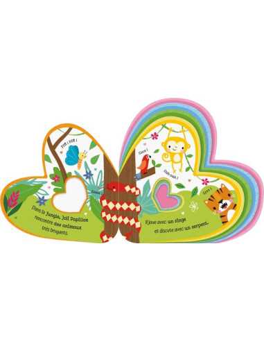 Mon livre feutrine joli papillon -... Mon livre feutrine joli papillon -...