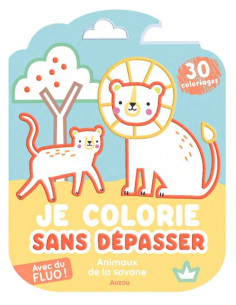 Coloriages fluos Animaux de...