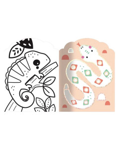 Coloriages fluos Animaux de... 2