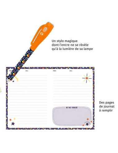 Mon carnet top secret encre invisible... Mon carnet top secret encre invisible...