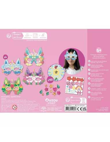 Masques de licornes à décorer - Auzou Masques de licornes à décorer - Auzou