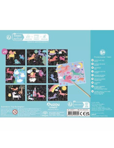 Cartes à gratter licornes -... 2