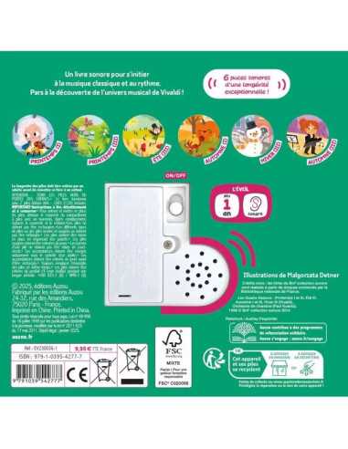 Livre sonore Vivaldi - Auzou Livre sonore Vivaldi - Auzou