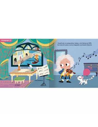 Livre sonore Vivaldi - Auzou Livre sonore Vivaldi - Auzou