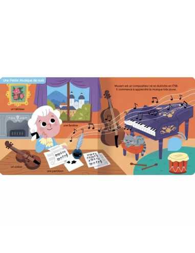 Livre sonore Mozart - Auzou Livre sonore Mozart - Auzou