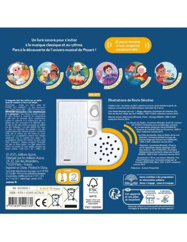 Livre sonore Mozart - Auzou Livre sonore Mozart - Auzou